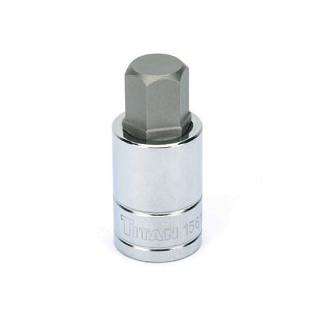 Titan SKT HEX BIT 1/2" DR 16MM CHROME TL15616